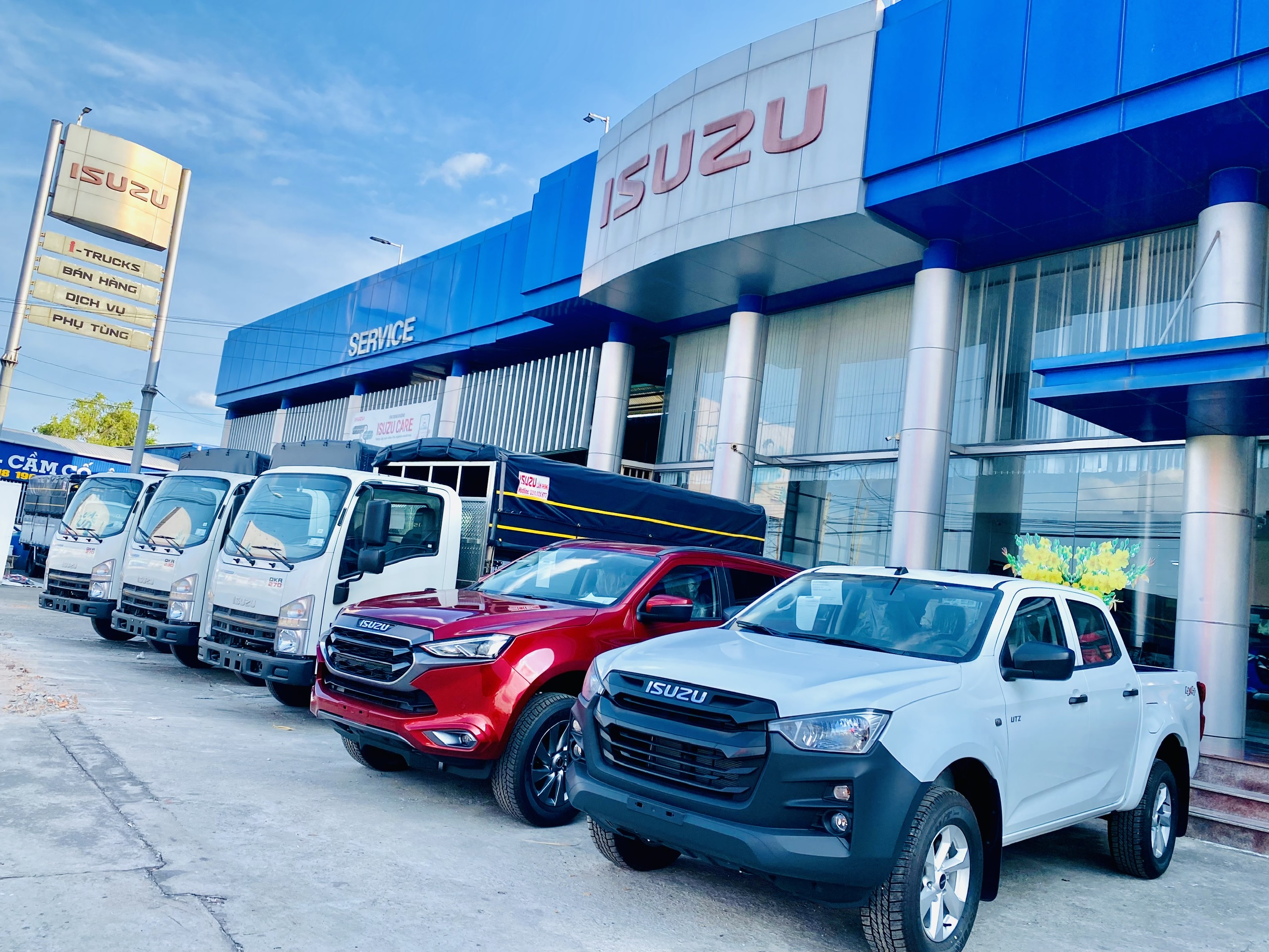 xe tải Isuzu Cần Thơ